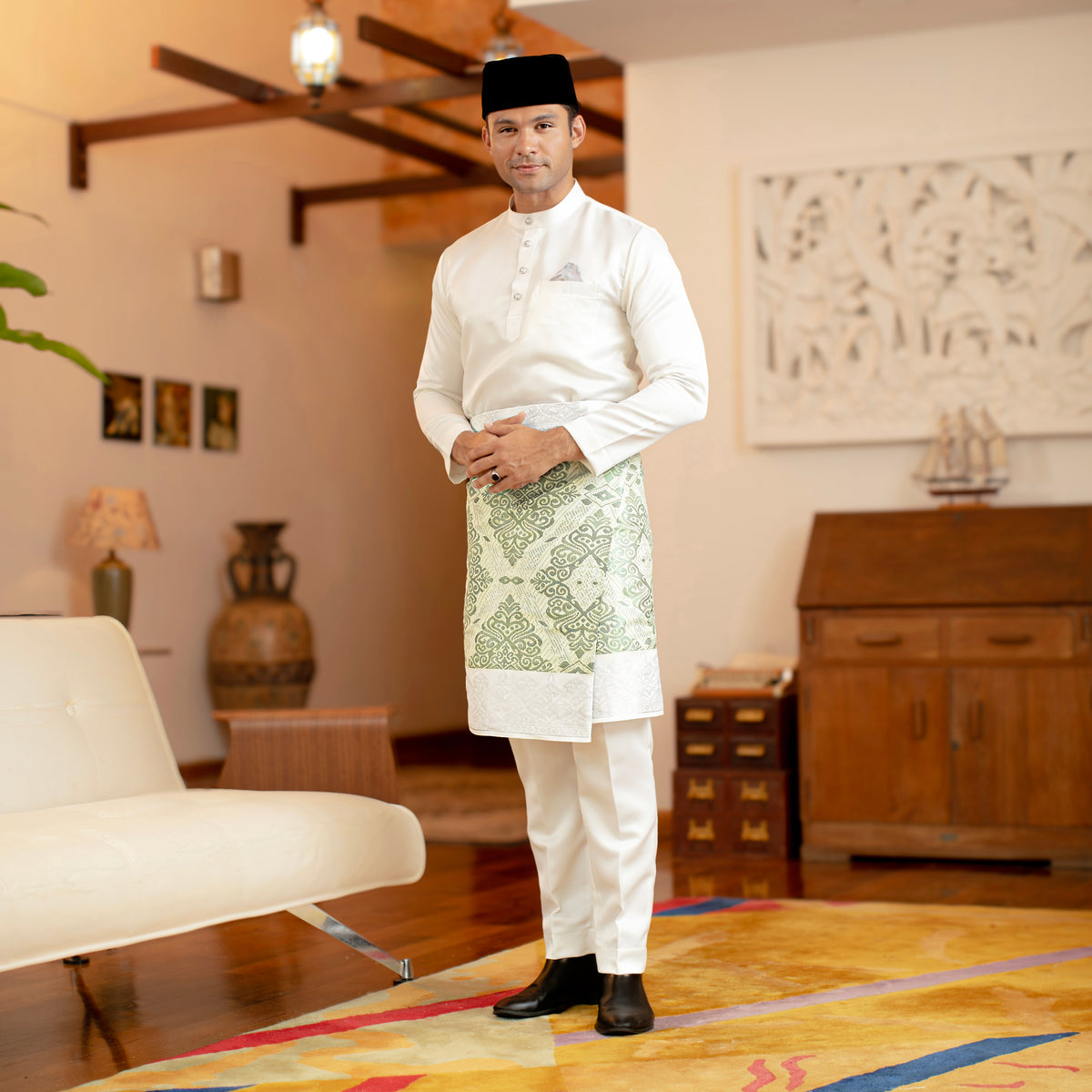 INSTANT MAJESTIC | White Silver & Green (TM94)