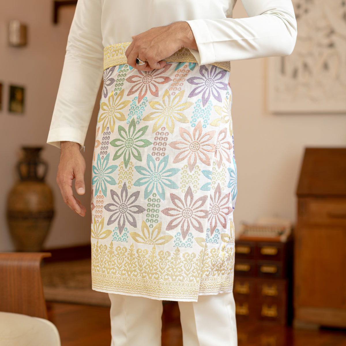 MALEEQ INSTANT | White Gold Mix - Handmade