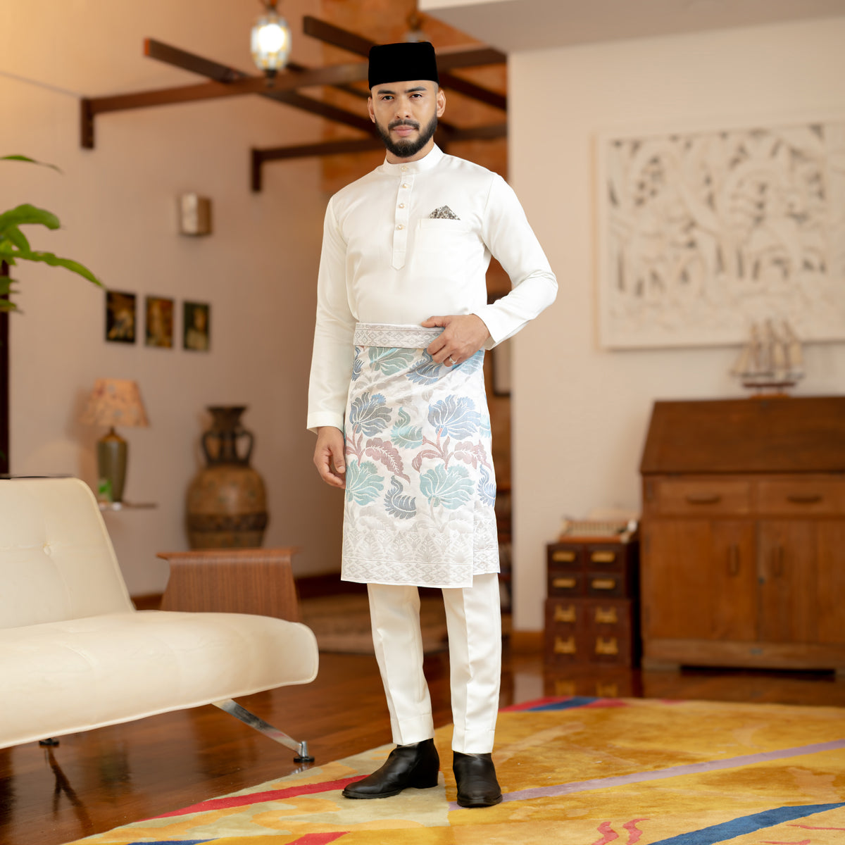 MALEEQ INSTANT | White Silver Mix - Handmade