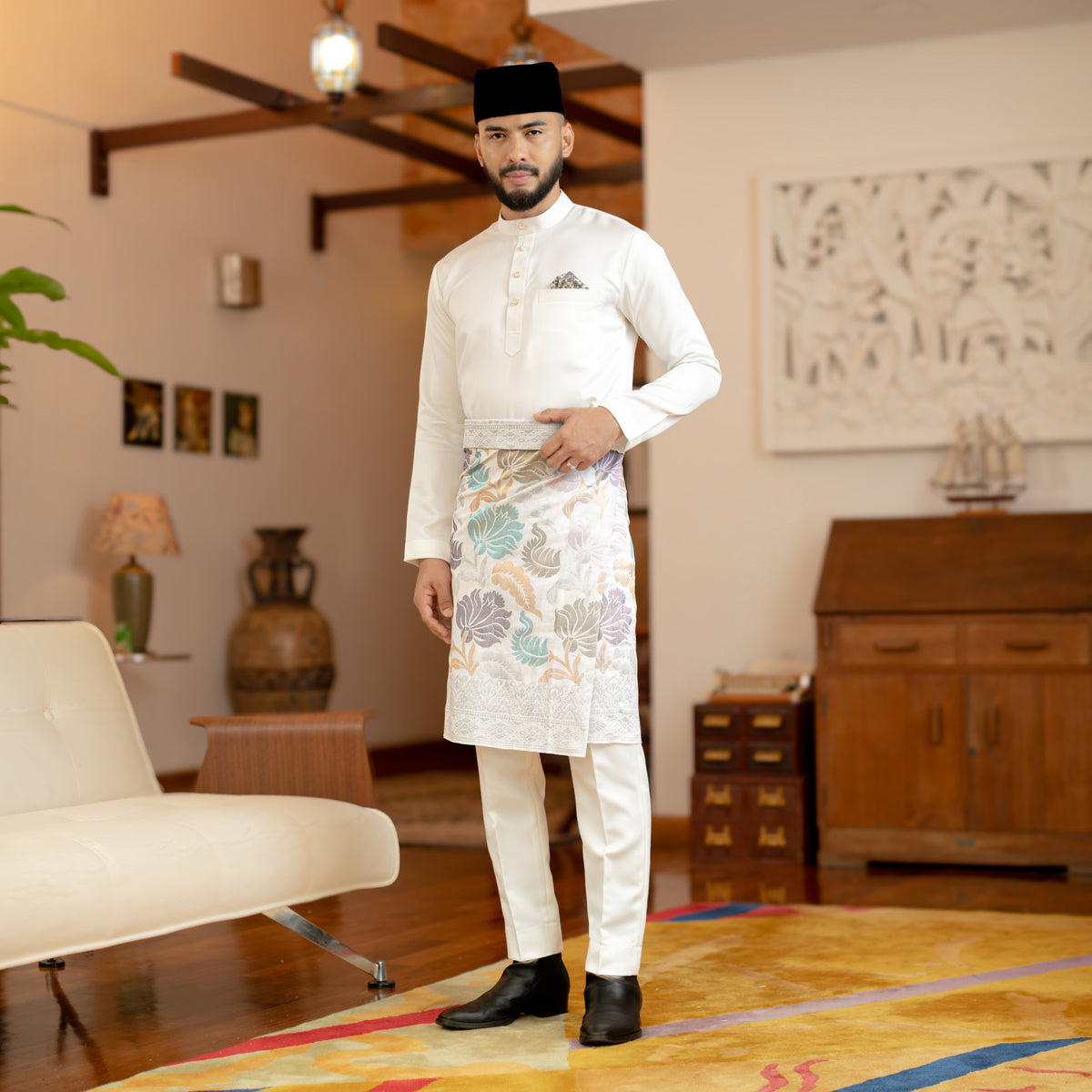 MALEEQ INSTANT | White Silver Mix - Handmade