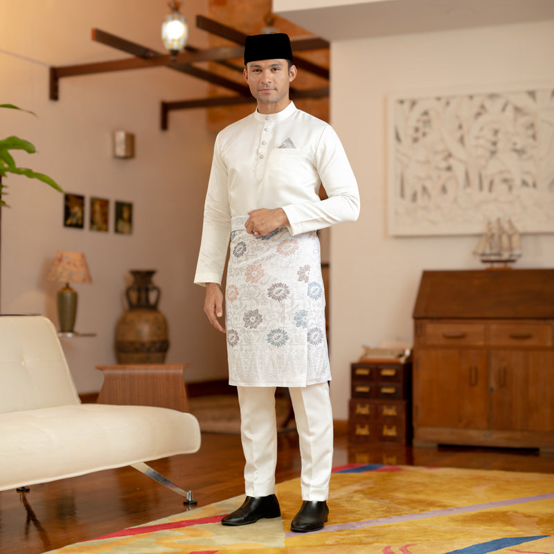INSTANT MALEEQ HANDMADE DATO-WHITE SILVER/MIX