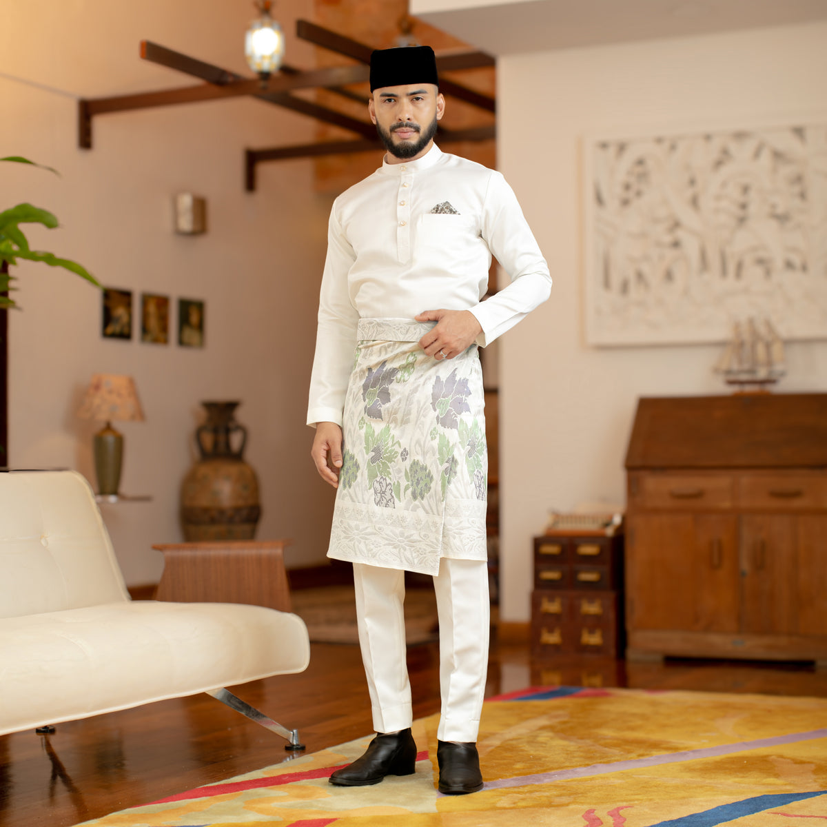 MALEEQ INSTANT | White Silver Mix - Handmade