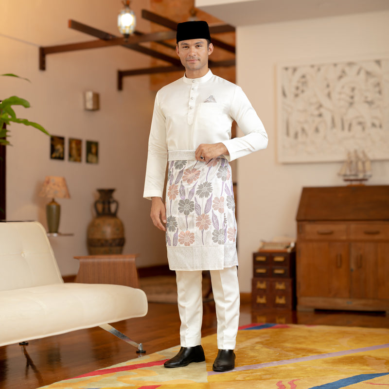 INSTANT MALEEQ HANDMADE PREMIUM-WHITE SILVER/MIX