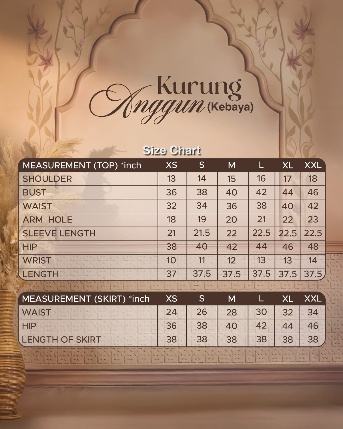 KURUNG ANGGUN (KEBAYA) | RED CHILLI - SILVER
