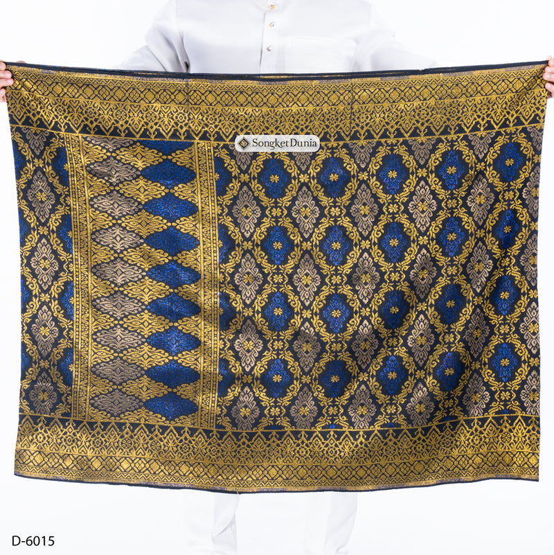 BLACK GOLD - Royal Blue/Brown (D-6015) | Majestic