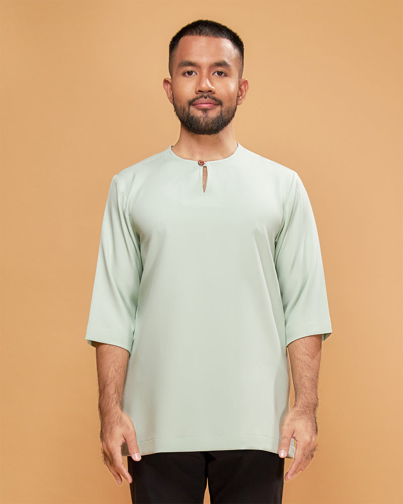 KURTA ARJUNA (Plain) - MINT GREEN