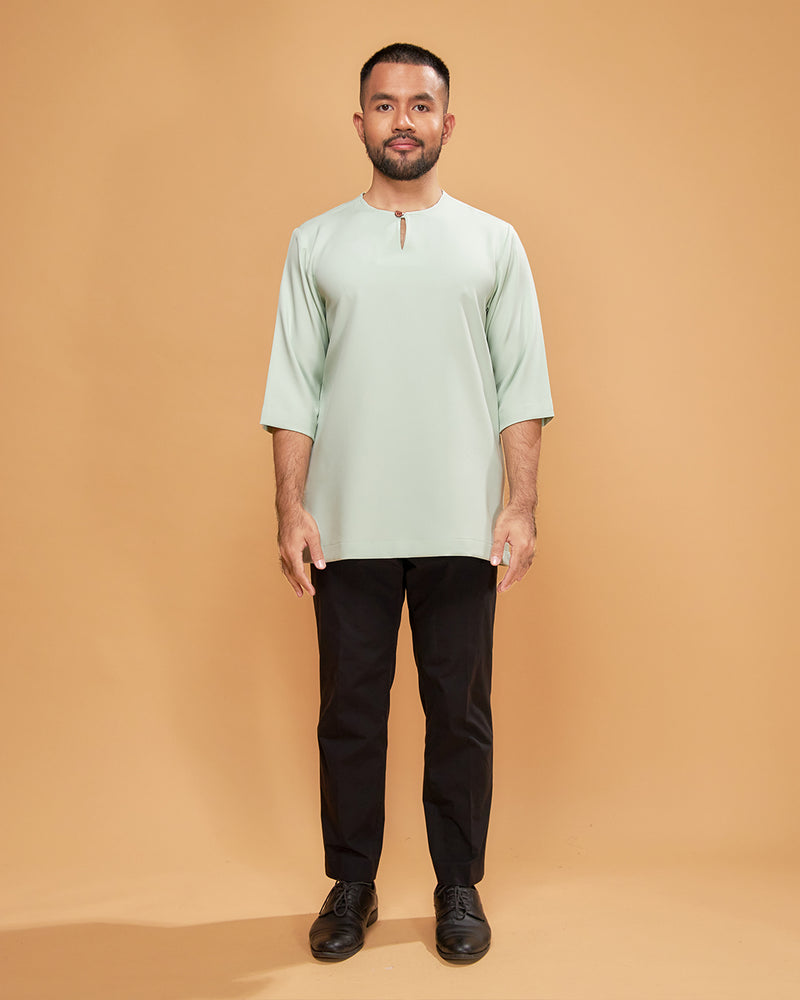 KURTA ARJUNA (Plain) - MINT GREEN