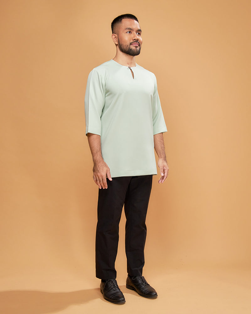 KURTA ARJUNA (Plain) - MINT GREEN