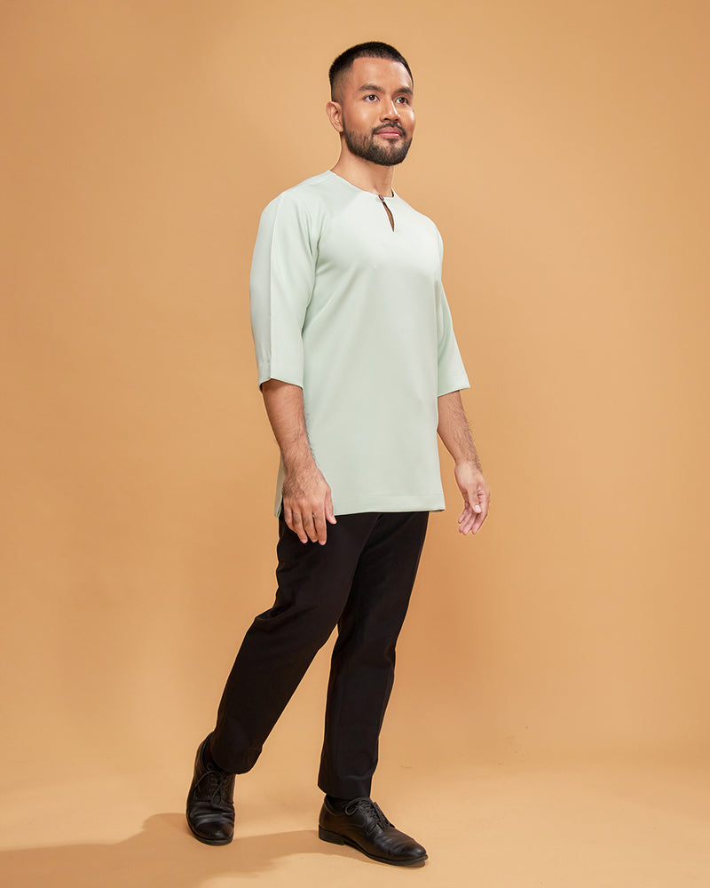 KURTA ARJUNA (Plain) - MINT GREEN