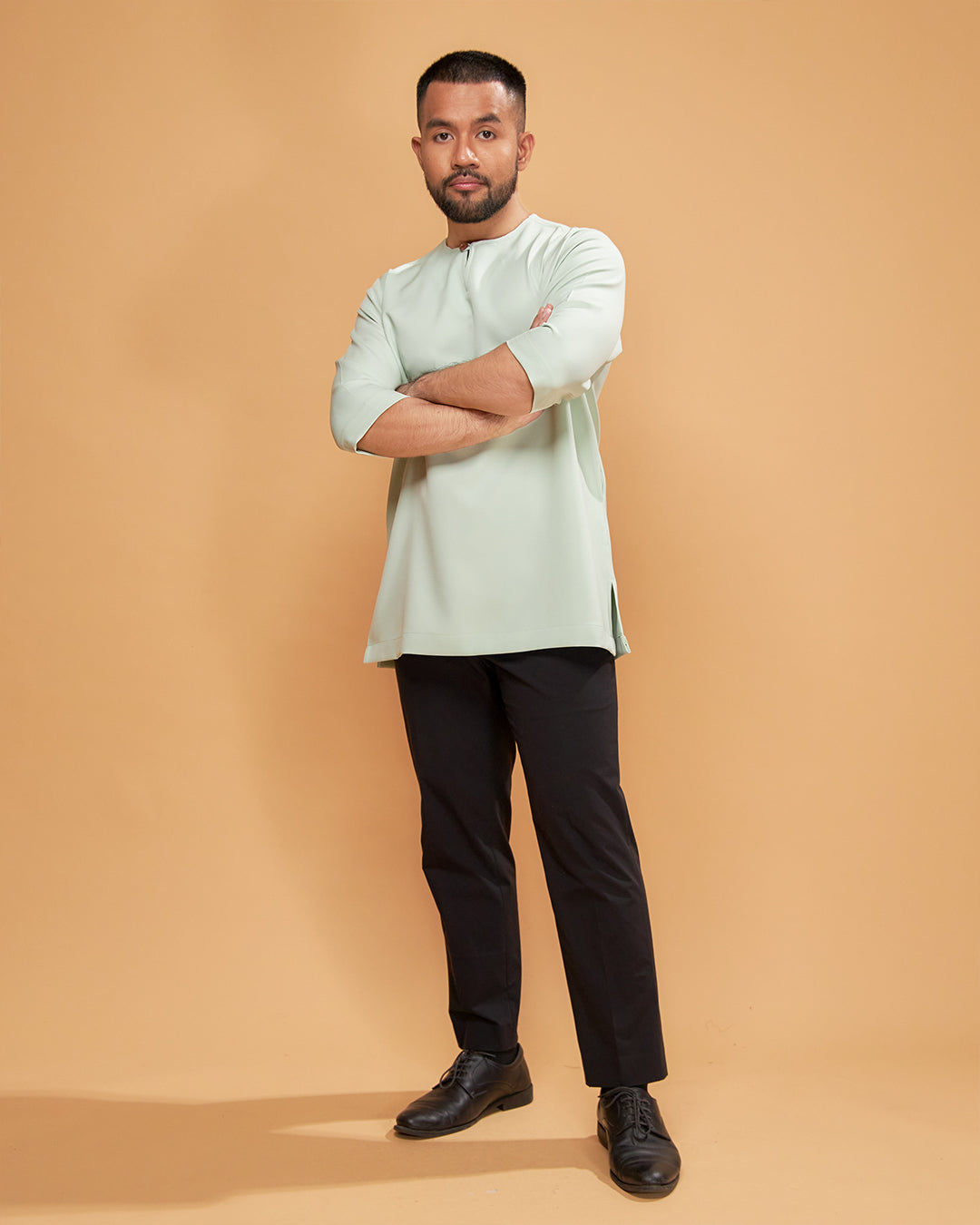 KURTA ARJUNA (Plain) - MINT GREEN