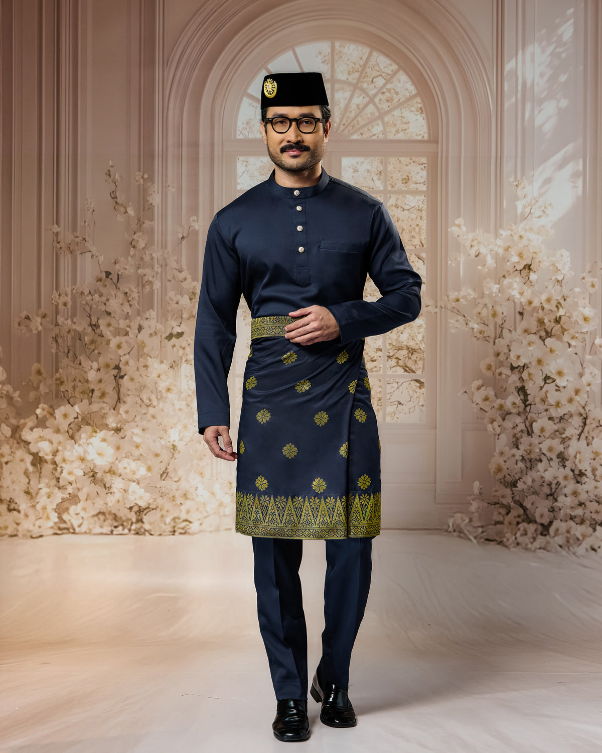 SAMPIN SETIAWAN- NAVY BLUE GOLD (ST07)