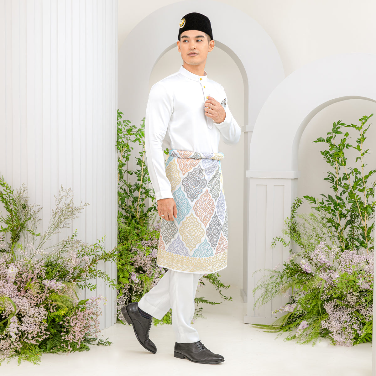 BAJU MELAYU (WHITE)