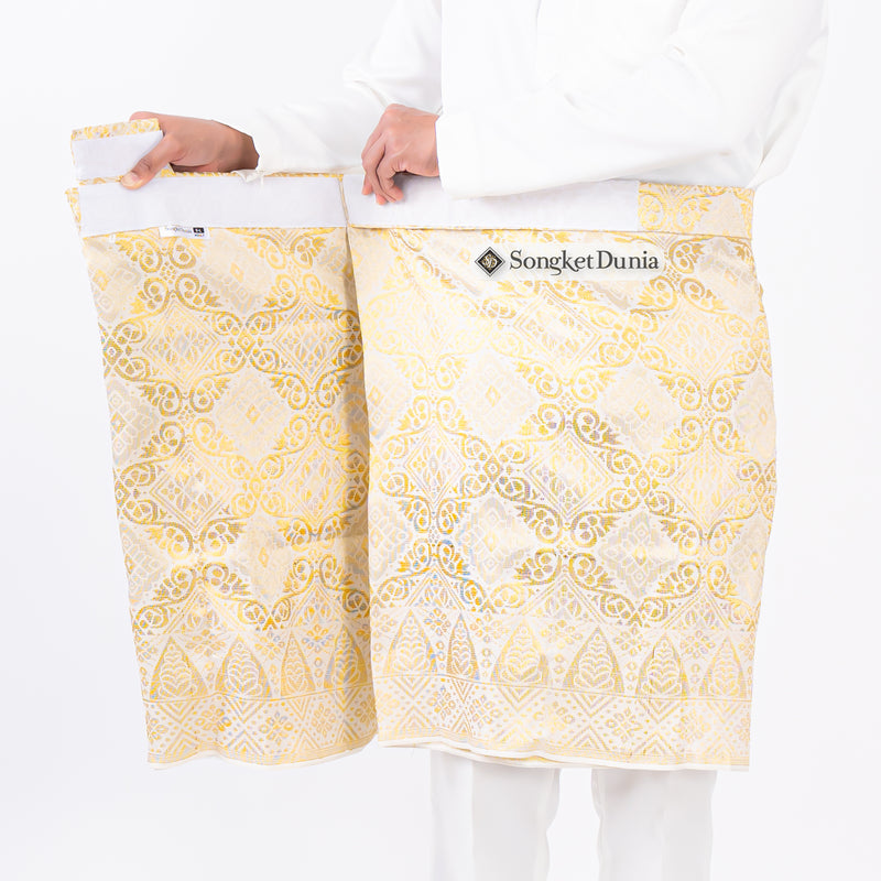 SAMPIN ASLI INSTANT | White Gold & GOLD (TM74) - Majestic