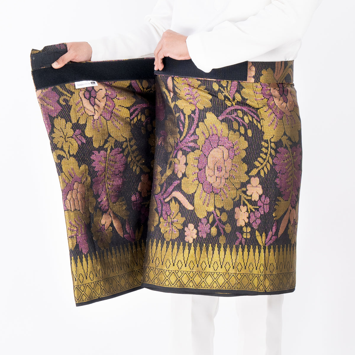 SAMPIN ASLI INSTANT - Black Gold - Dusty Purple (TM72) - Majestic