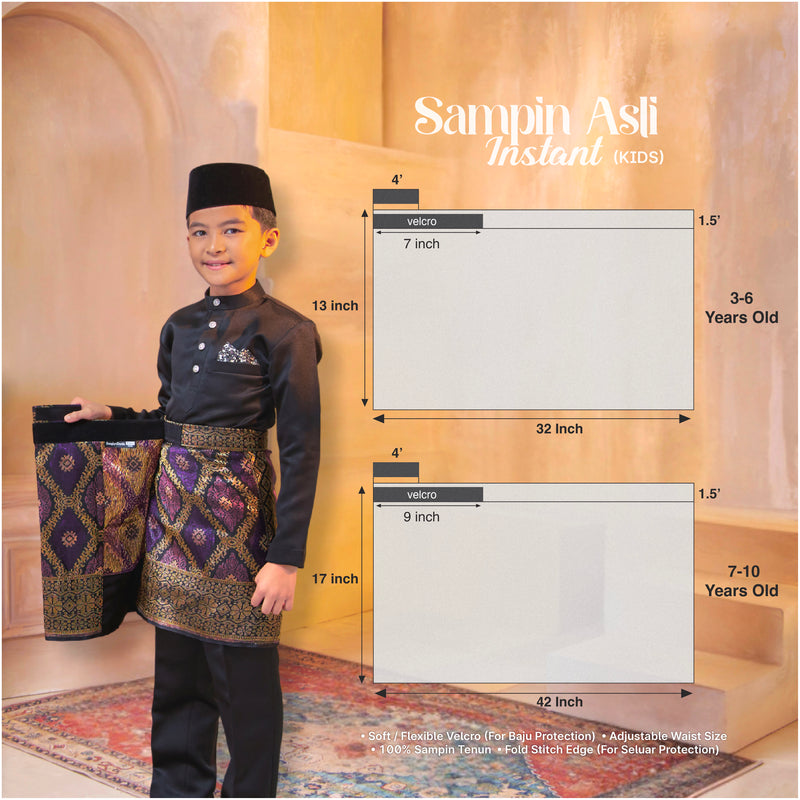 INSTANT MAJESTIC KIDS | Black Gold/Nude (SV36)