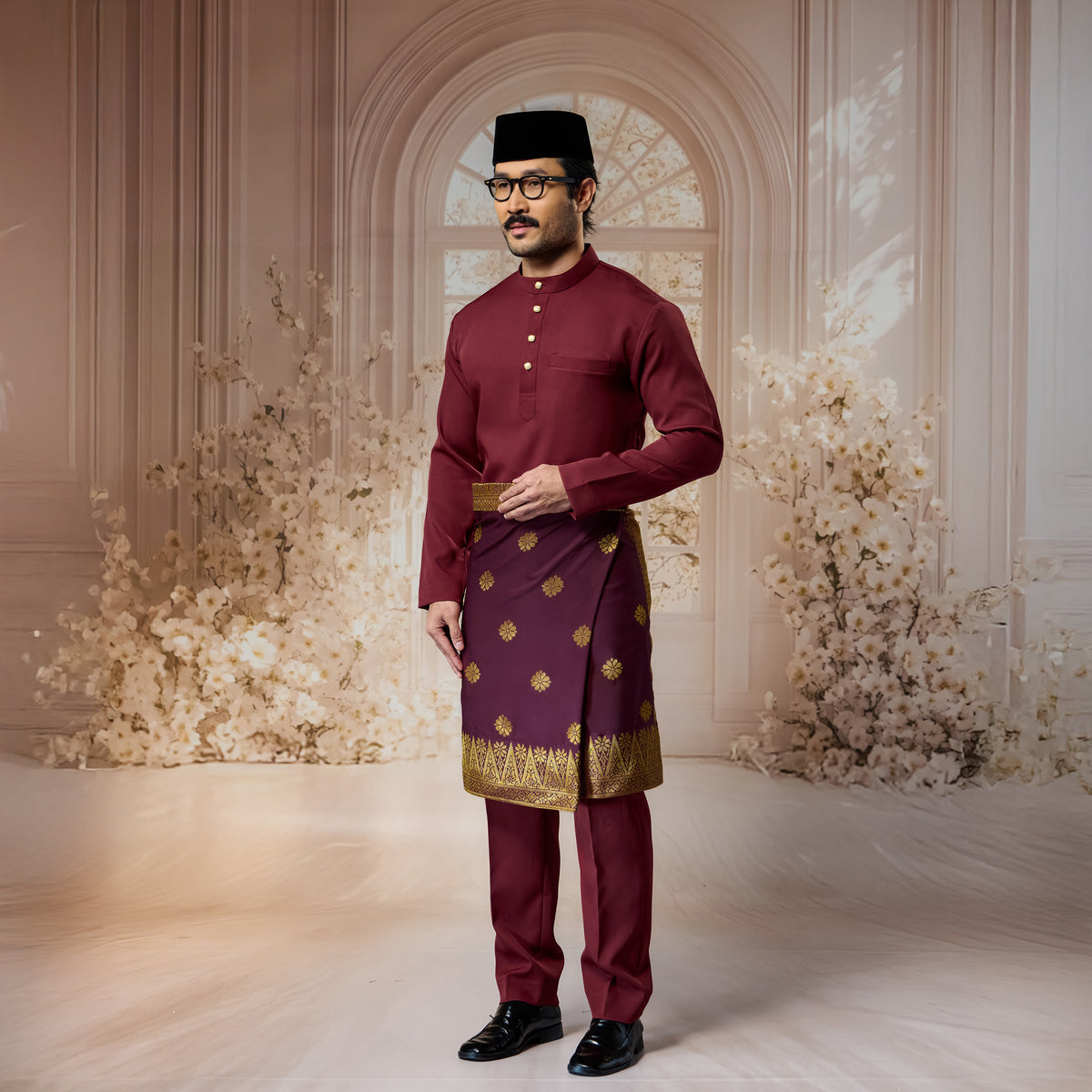 SAMPIN SETIAWAN- BURGUNDY GOLD (ST05)