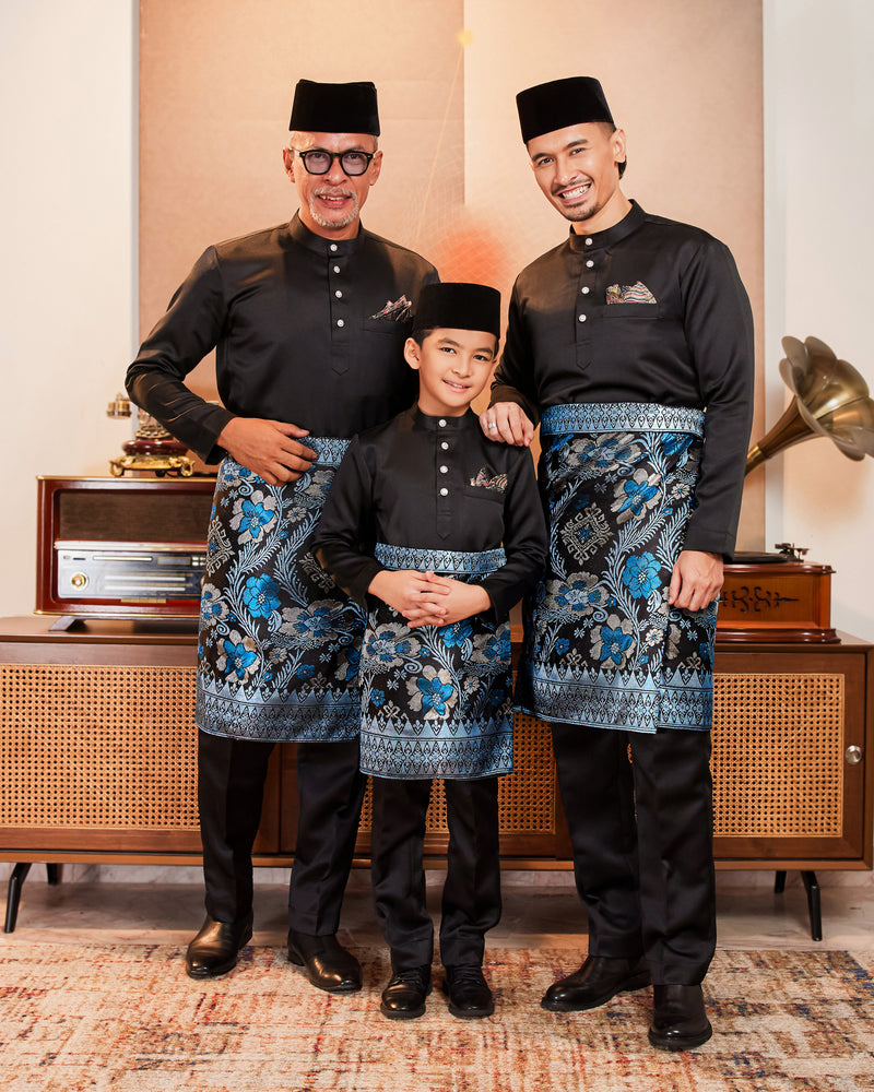 INSTANT MAJESTIC KIDS | Black Silver/Blue (SV89)