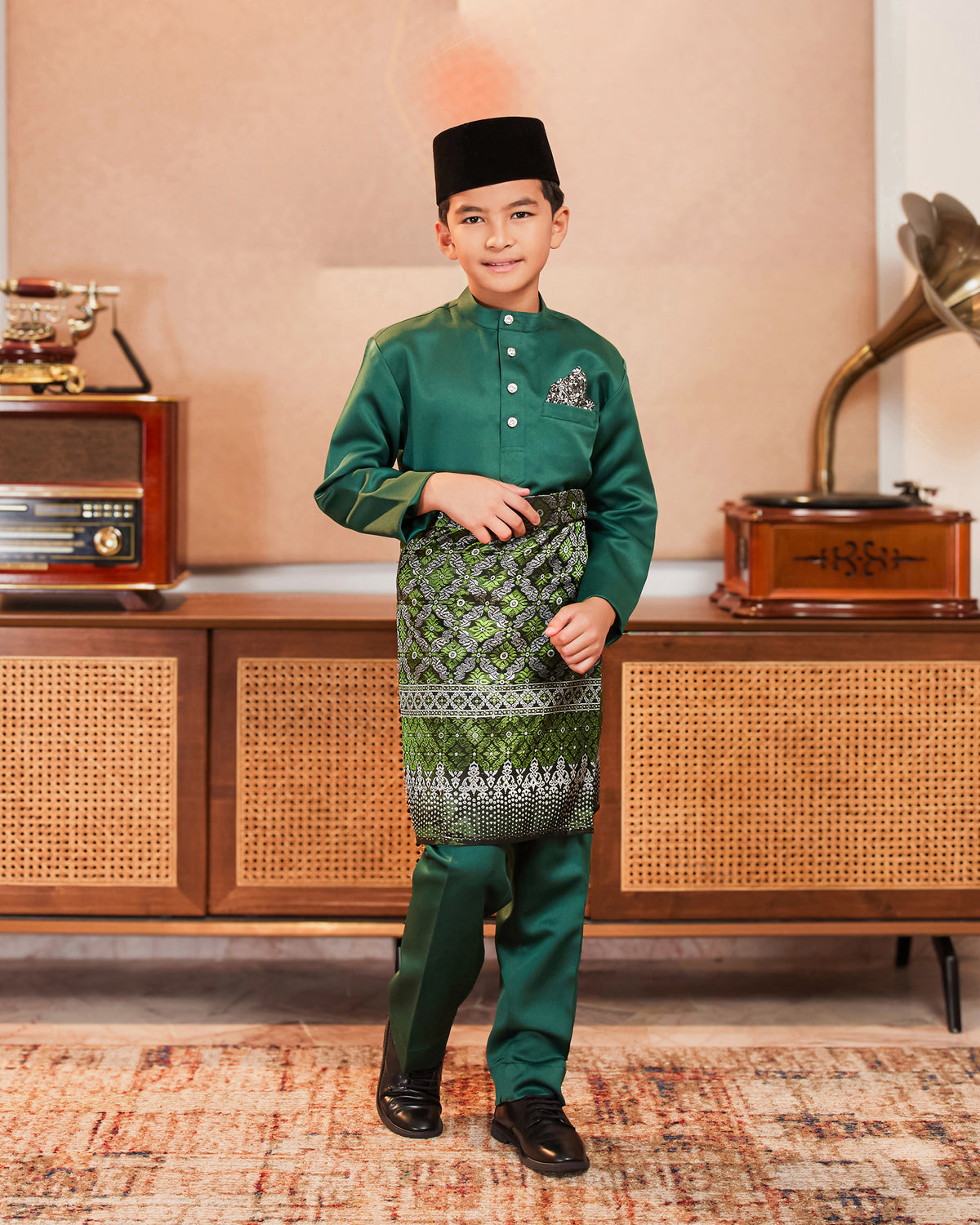 INSTANT PENDEKAR KIDS - PDK17 (GREEN/SILVER)