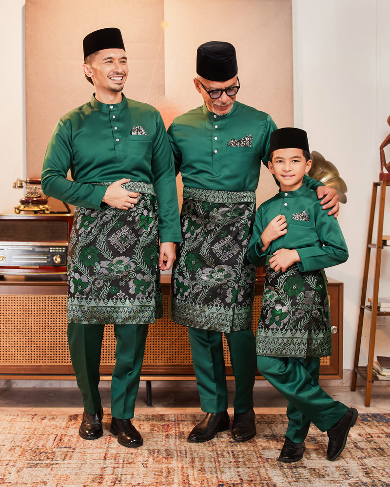 INSTANT MAJESTIC KIDS | Black Silver/Green (SV97)