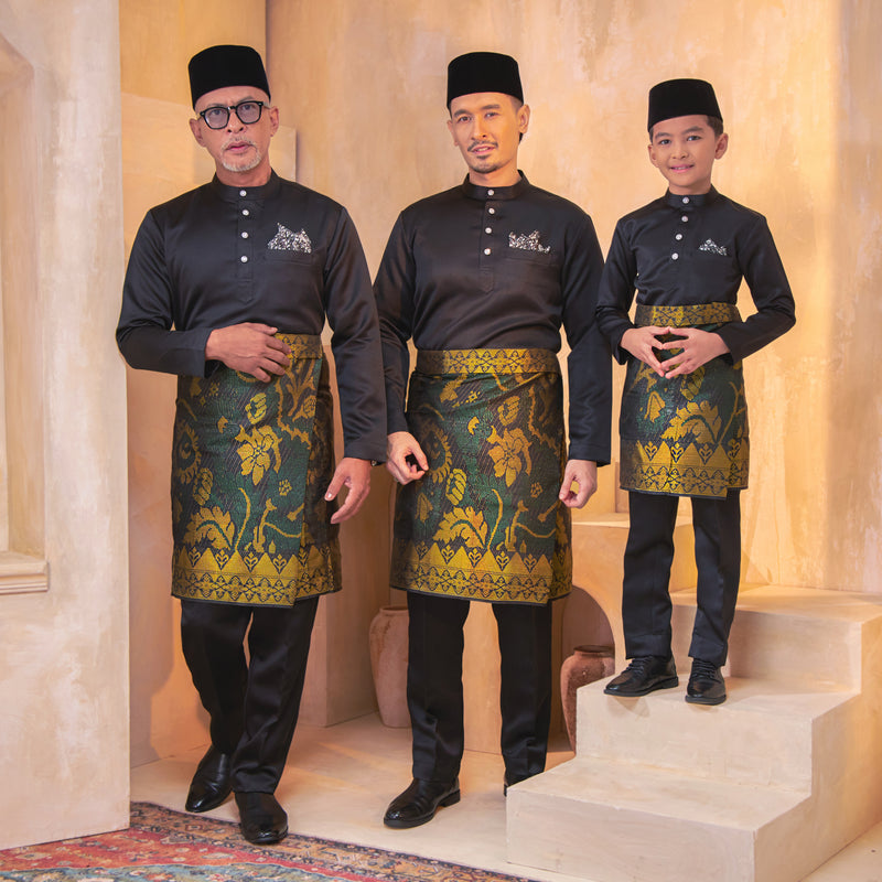 INSTANT MAJESTIC KIDS | Black Gold/Dark Green (SV27)