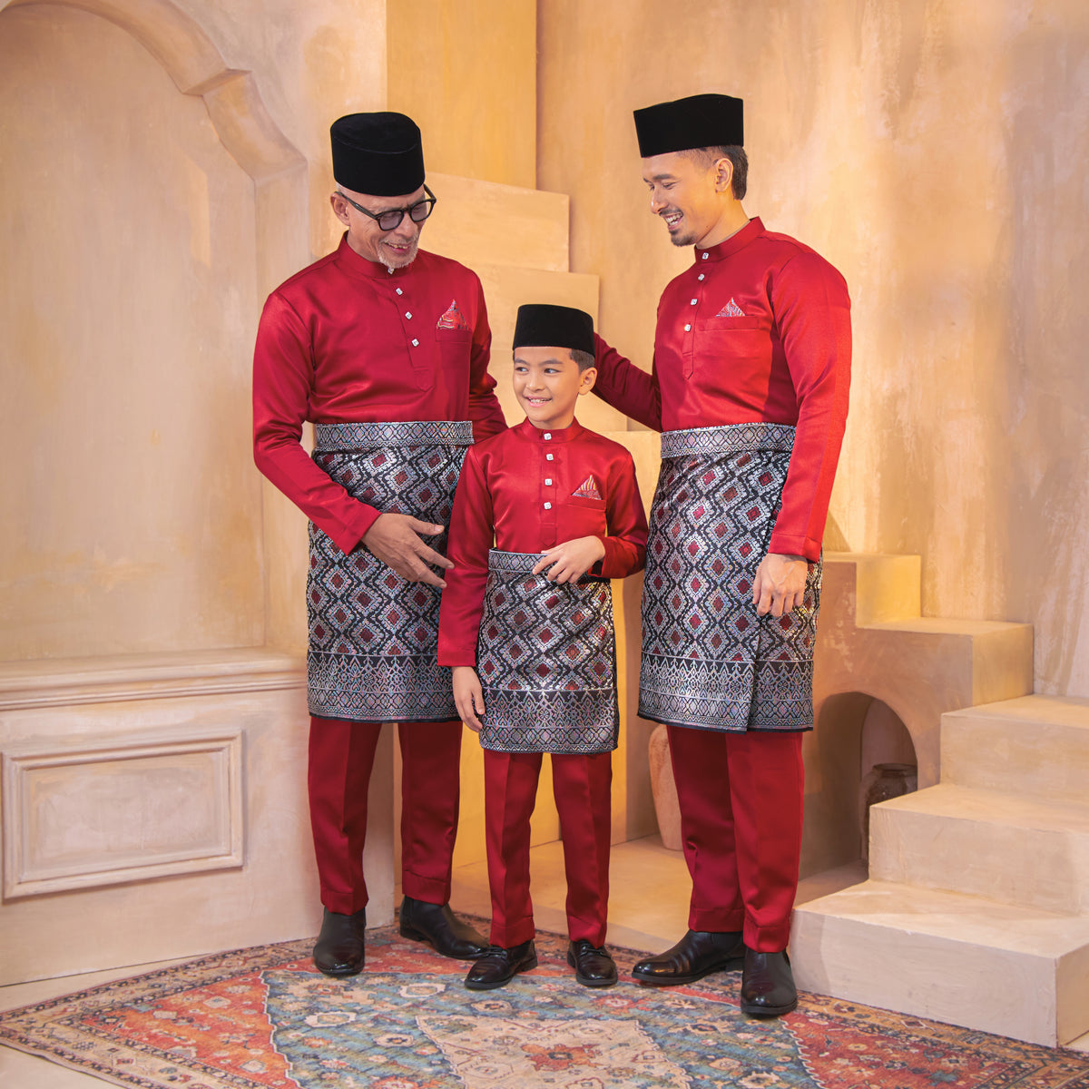 INSTANT MAJESTIC | Black Silver/Red-Orange (SH32)