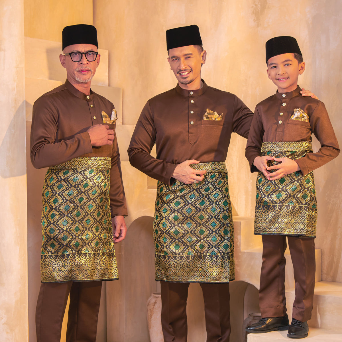 INSTANT MAJESTIC KIDS | Black Gold/Green-Mint Green (SH11)