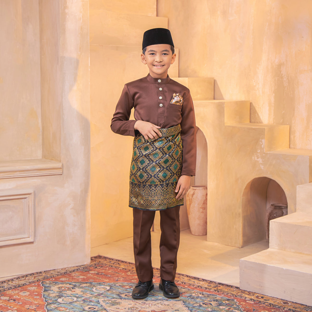 INSTANT MAJESTIC KIDS | Black Gold/Green-Mint Green (SH11)