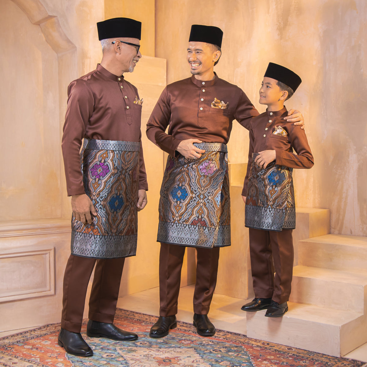 INSTANT MAJESTIC KIDS | Black Silver/Brown (SMO14)