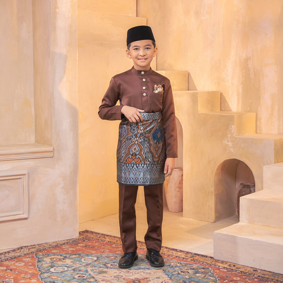 INSTANT MAJESTIC KIDS | Black Silver/Brown (SMO14)