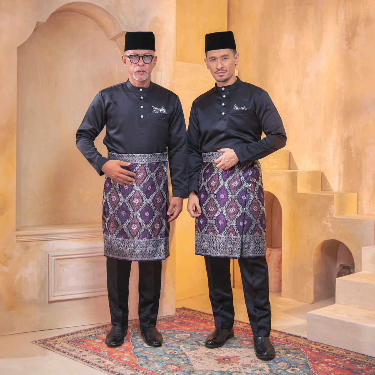 INSTANT MAJESTIC | Black Silver Purple Pink (SH44)