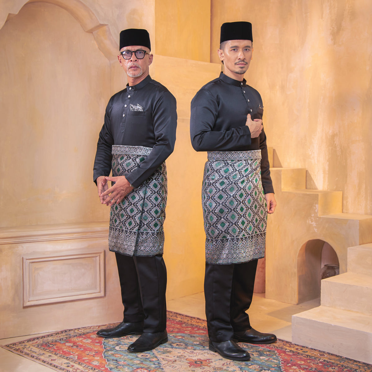 INSTANT MAJESTIC | Black Silver/Green (SH45)