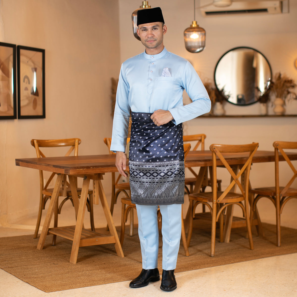 ANDIKA INSTANT | Navy Blue Silver (AD10)