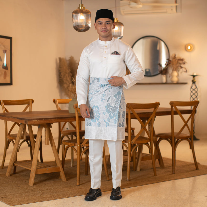 INSTANT MAJESTIC | WHITE SILVER - Blue Turquoise (TM238)