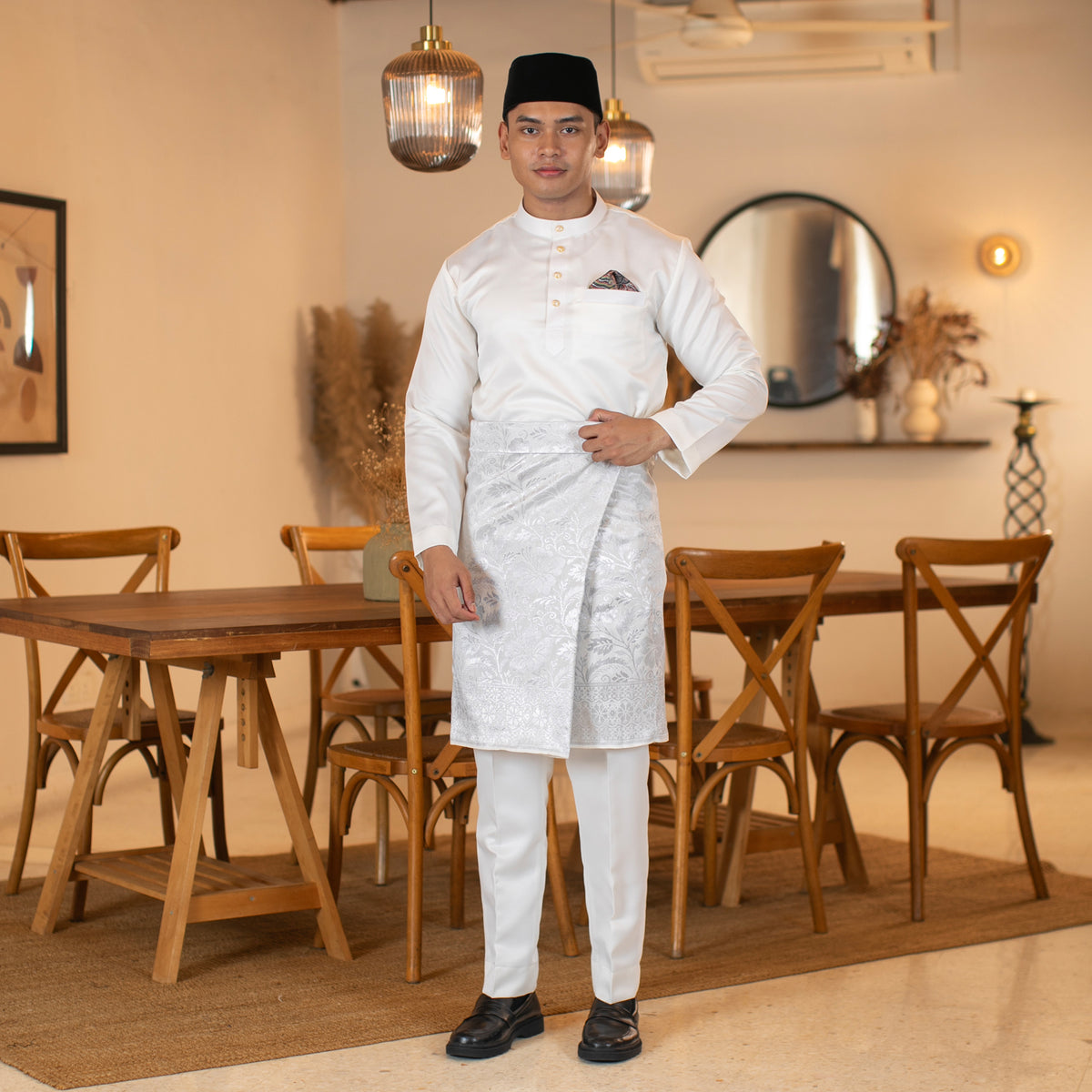 SAMPIN ASLI INSTANT | WHITE SILVER (TM235) - Majestic