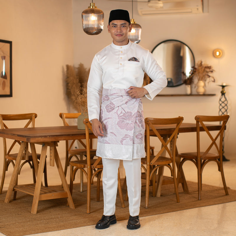 INSTANT MAJESTIC | White Silver - Dusty Pink (TM239)