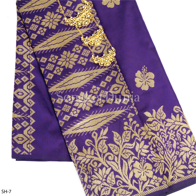 PURPLE- GOLD (SH-7) | SARIMAH