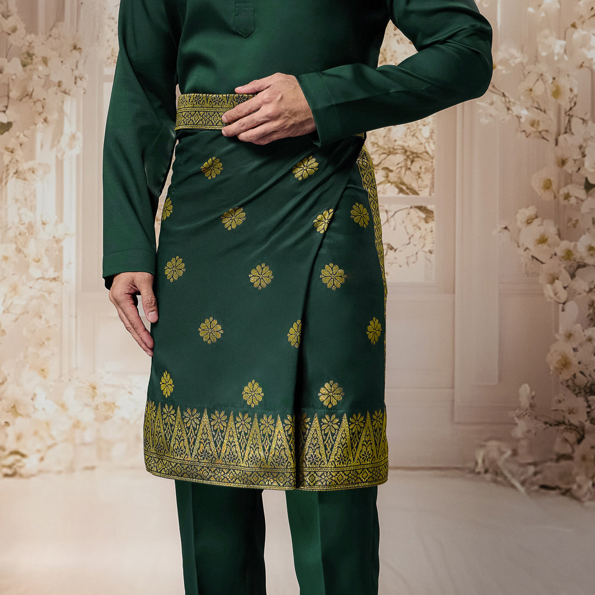 SAMPIN SETIAWAN- DARK EMERALD GREEN GOLD (ST12)