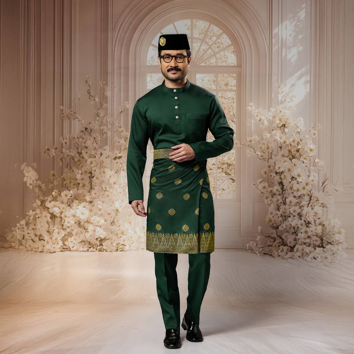 SAMPIN SETIAWAN- DARK EMERALD GREEN GOLD (ST12)