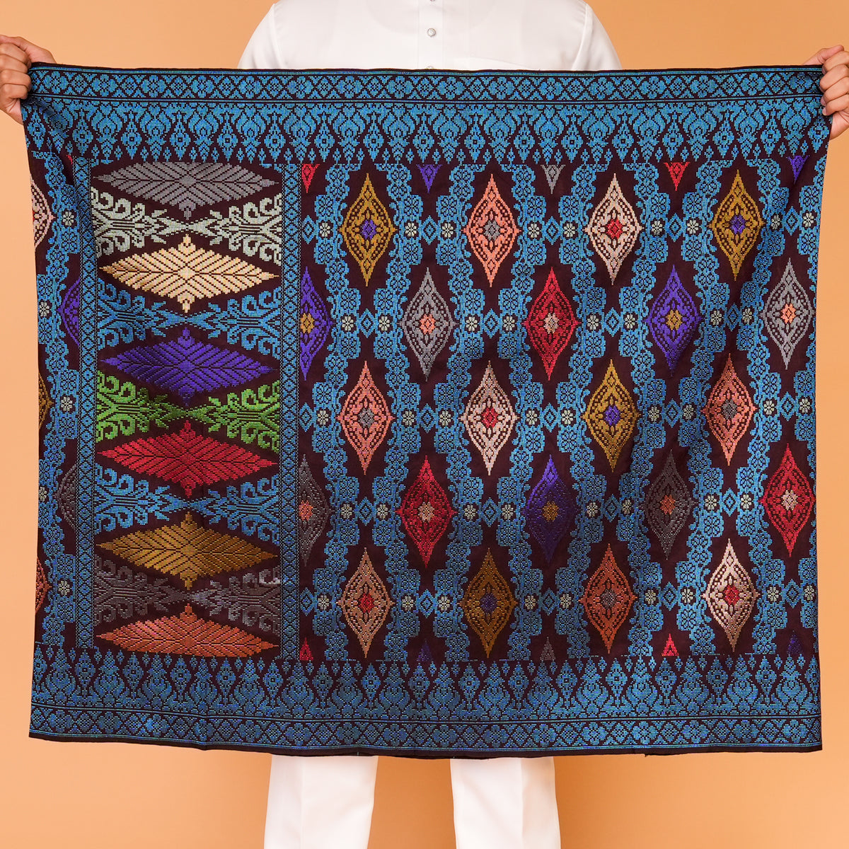 BROWN- TEAL BLUE Mix | Royal Handmade