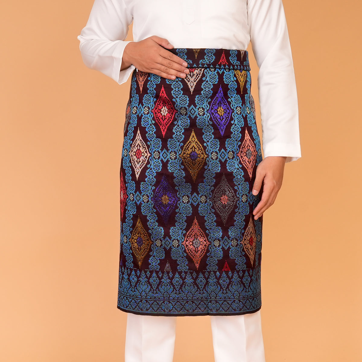 BROWN- TEAL BLUE Mix | Royal Handmade