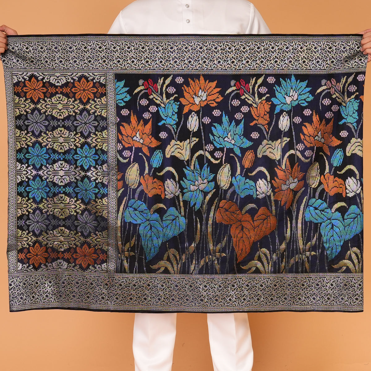 NAVY BLUE - SILVER Mix | Royal Handmade (2.5M)