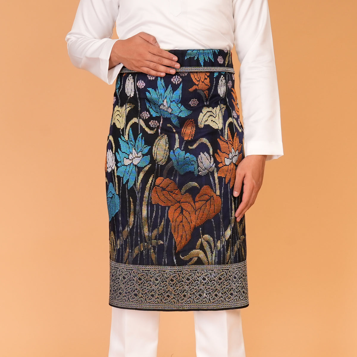 NAVY BLUE - SILVER Mix | Royal Handmade (2.5M)