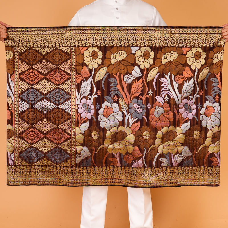 BROWN - GOLD Mix (Jalur) | Royal Handmade (2.5M)