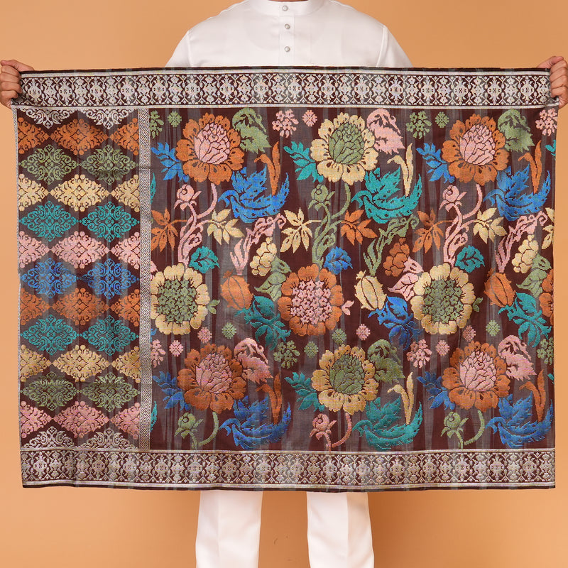 BROWN - SILVER Mix (Jalur) | Royal Handmade (2.5M)