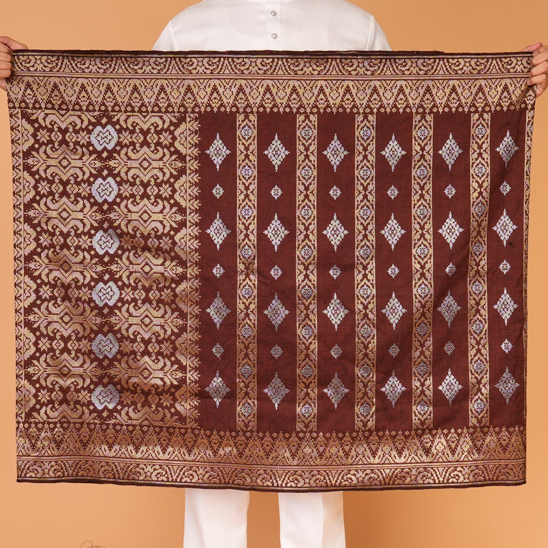 BROWN - GOLD & SILVER | Exclusive Handmade