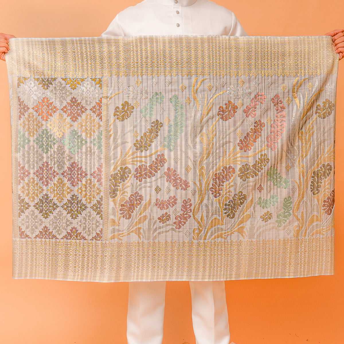 GREY JALUR- GOLD Mix | Royal Handmade (2.5M)