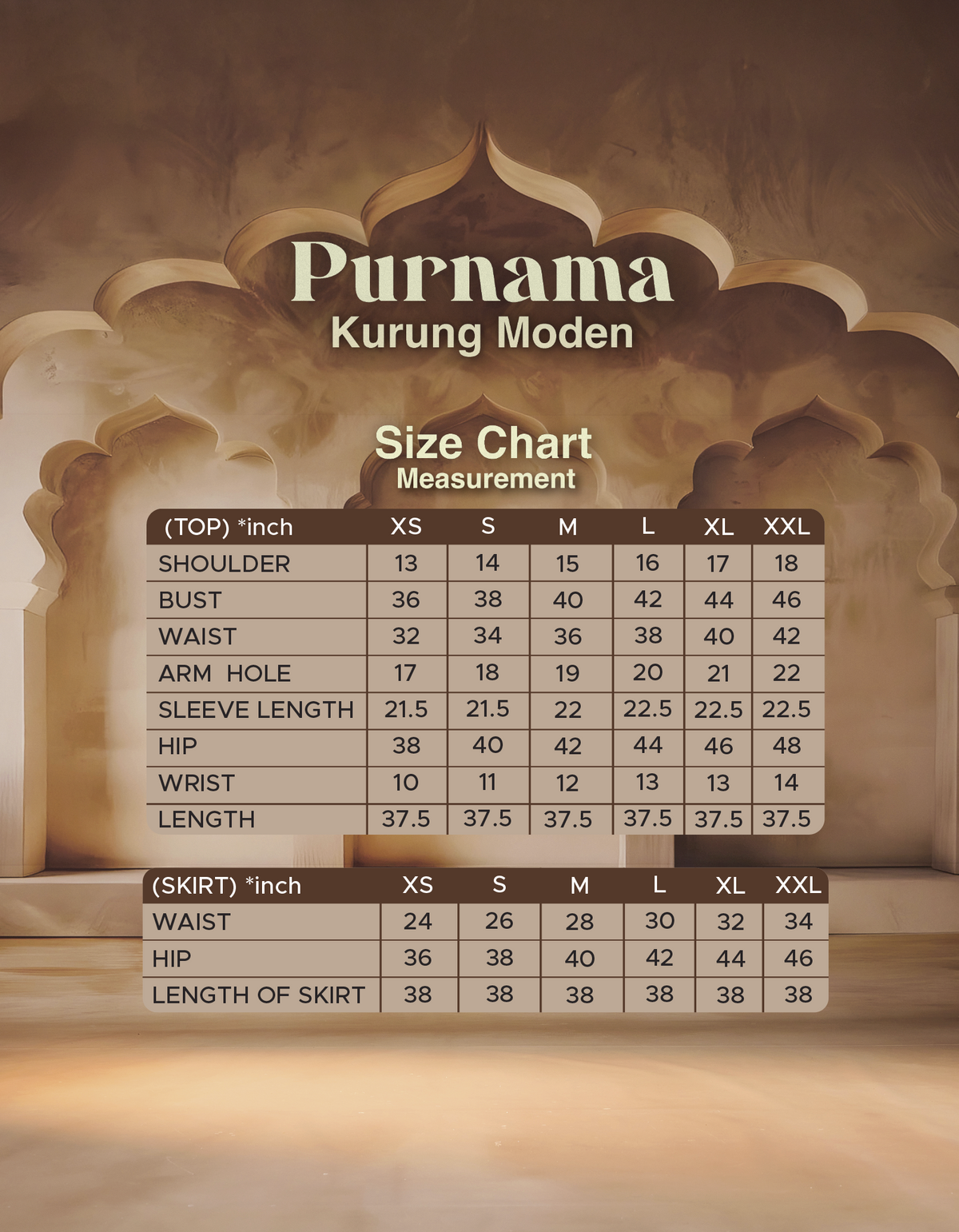 KURUNG PURNAMA (MODEN) RTW | NAVY BLUE GOLD