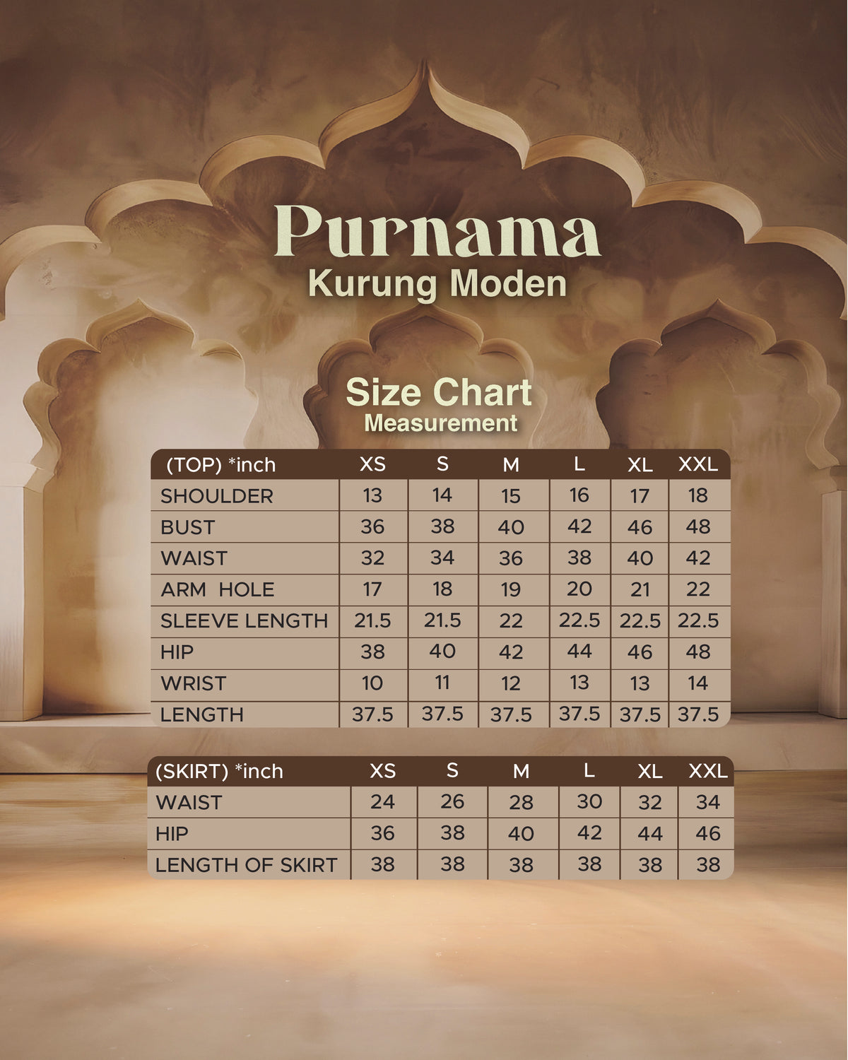 KURUNG PURNAMA (MODEN) RTW | BLACK GOLD