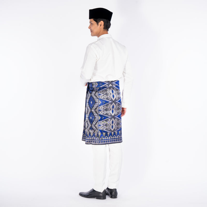 SAMPIN ASLI INSTANT - Black Silver - Blue (TM122) - Majestic