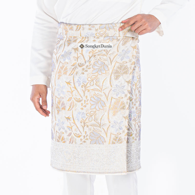 SAMPIN ASLI INSTANT - White Silver - Brown (TM119) - Majestic